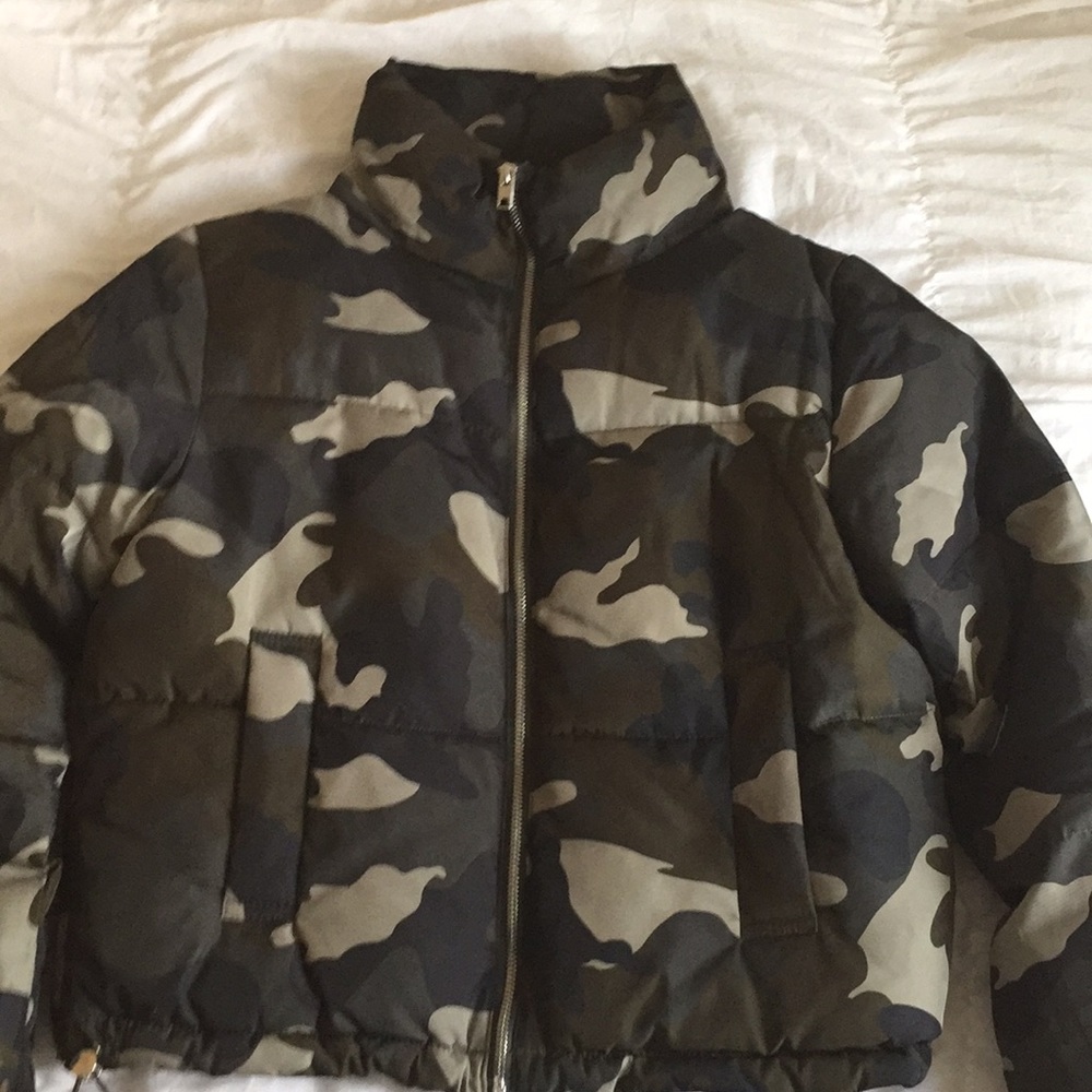 H&M Camo Puffer